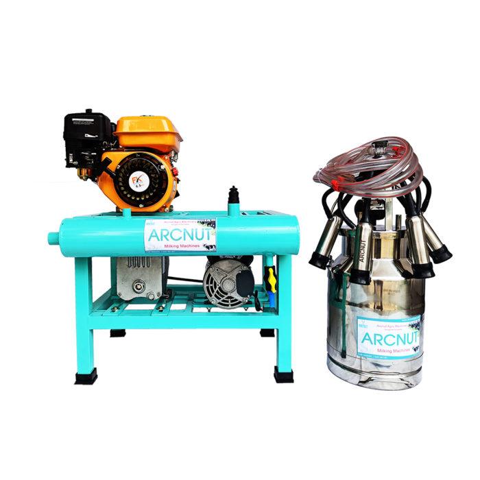 Single Cow Milking Machine With Petrol Engine